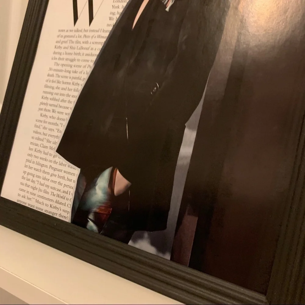 Giorgio Armani Blazer Collage Wall Art Editorial Fashion Print Chic Decor